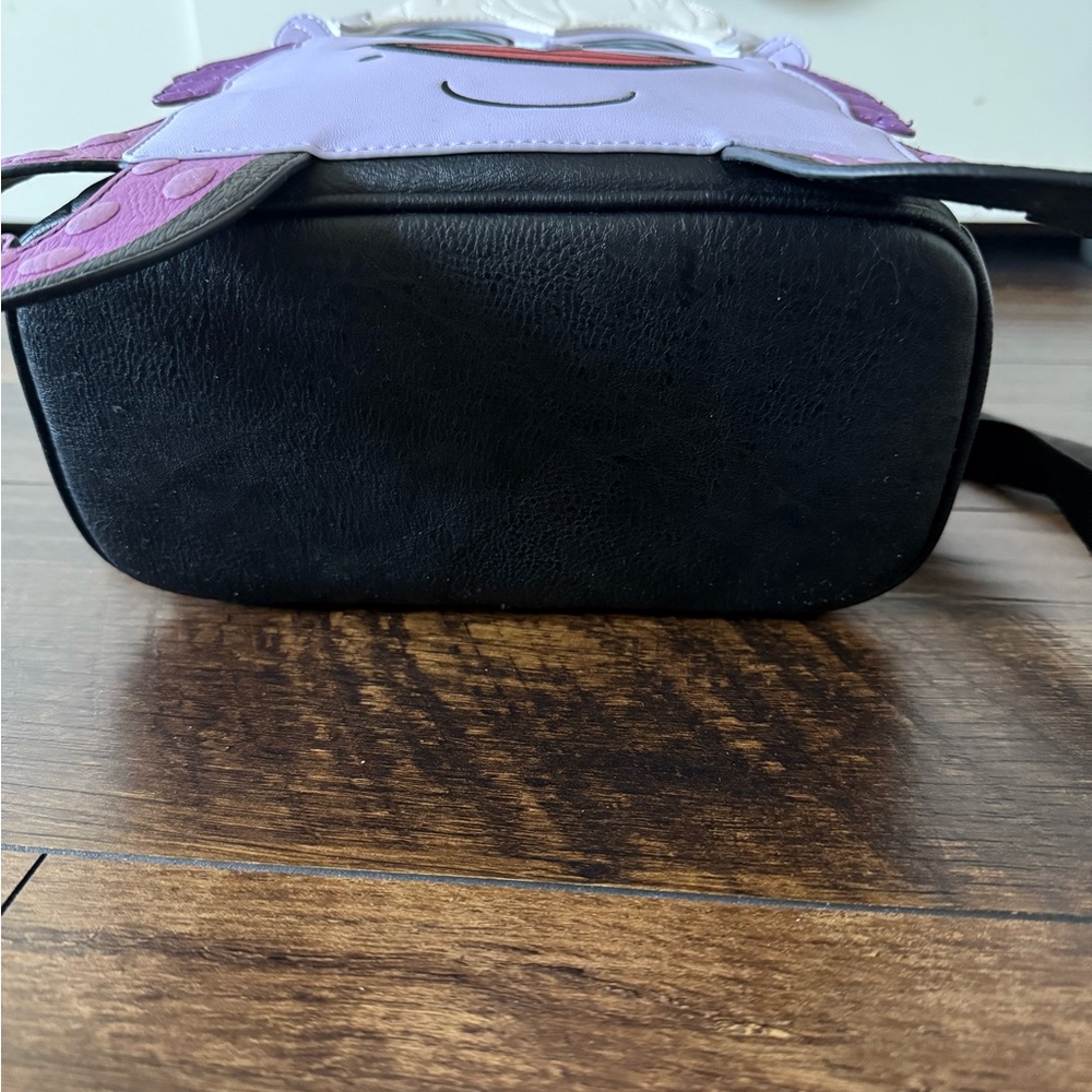 Loungefly Ursula Character Backpack in Purple and Black - Picture 5 of 5